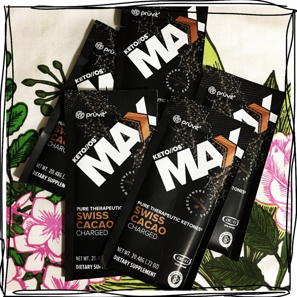 5 for $30 Pruvit Keto//OS MAX Swiss Cacao🖤